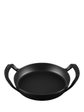 Le Creuset outdoor cast iron skillet Satin Black 25cm, imported from the UK