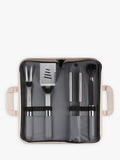 Le Creuset stainless steel BBQ utensil set of 4 (British brand)