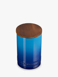 Le Creuset stoneware storage jar Azure 770ml, UK version