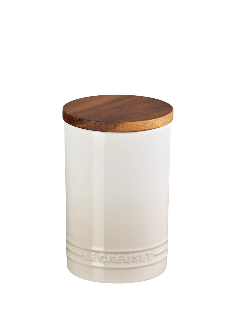 Le Creuset Stoneware Storage Jar, 770ml, Meringue