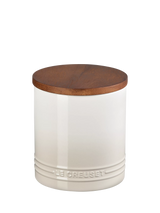 John Lewis Le Creuset Stoneware Storage Jar, Meringue, 1.1L- Buy online at McGrocer