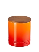 John Lewis Le Creuset Stoneware Storage Jar 1.1L Volcanic- Buy online at McGrocer