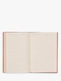 DesignWorks Ink red cat journal with hardback cover - British product