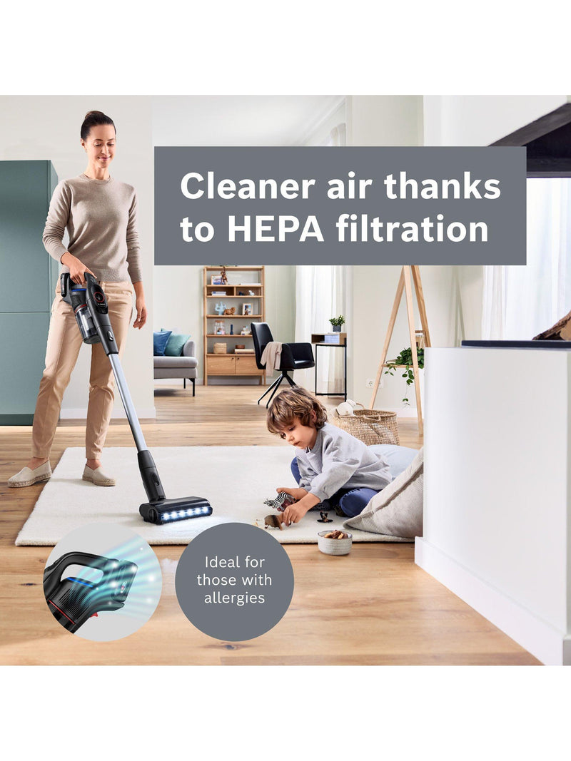 Bosch Unlimited 9 cordless vacuum cleaner black (British brand)
