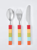 John Lewis children's cutlery set with movable handle 3 piece (British brand)