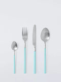 John Lewis recycled handle cutlery set 16 piece blue, UK version