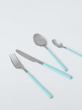 John Lewis recycled handle cutlery set 16 piece blue, UK version