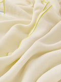 John Lewis wool blend scarf natural yellow 100x200cm - British product