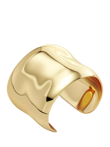 John Lewis EDBLAD Flowy Cuff Bangle Gold Plated- Buy online at McGrocer