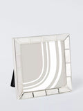 John Lewis mother of pearl photo frame 4x4 inch silver plated (British brand)