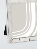 John Lewis mother of pearl photo frame 4x4 inch silver plated (British brand)