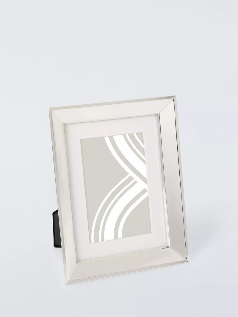 John Lewis silver photo frame 4x6, imported from the UK
