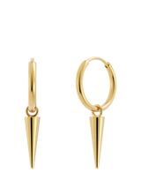 John Lewis EDBLAD Peak Hoop Earrings- Buy online at McGrocer