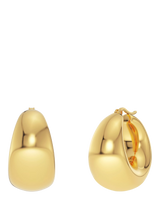 John Lewis EDBLAD Boyd Chunky Graduated Hoop Earrings 30mm- Buy online at McGrocer