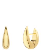 John Lewis EDBLAD Crest Drop Hoop Earrings, Small- Buy online at McGrocer