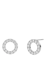John Lewis EDBLAD Glow Stud Earrings Silver- Buy online at McGrocer