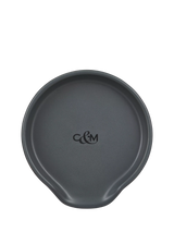 John Lewis Cole & Mason Duxford Ceramic Spoon Rest Charcoal Grey- Buy online at McGrocer