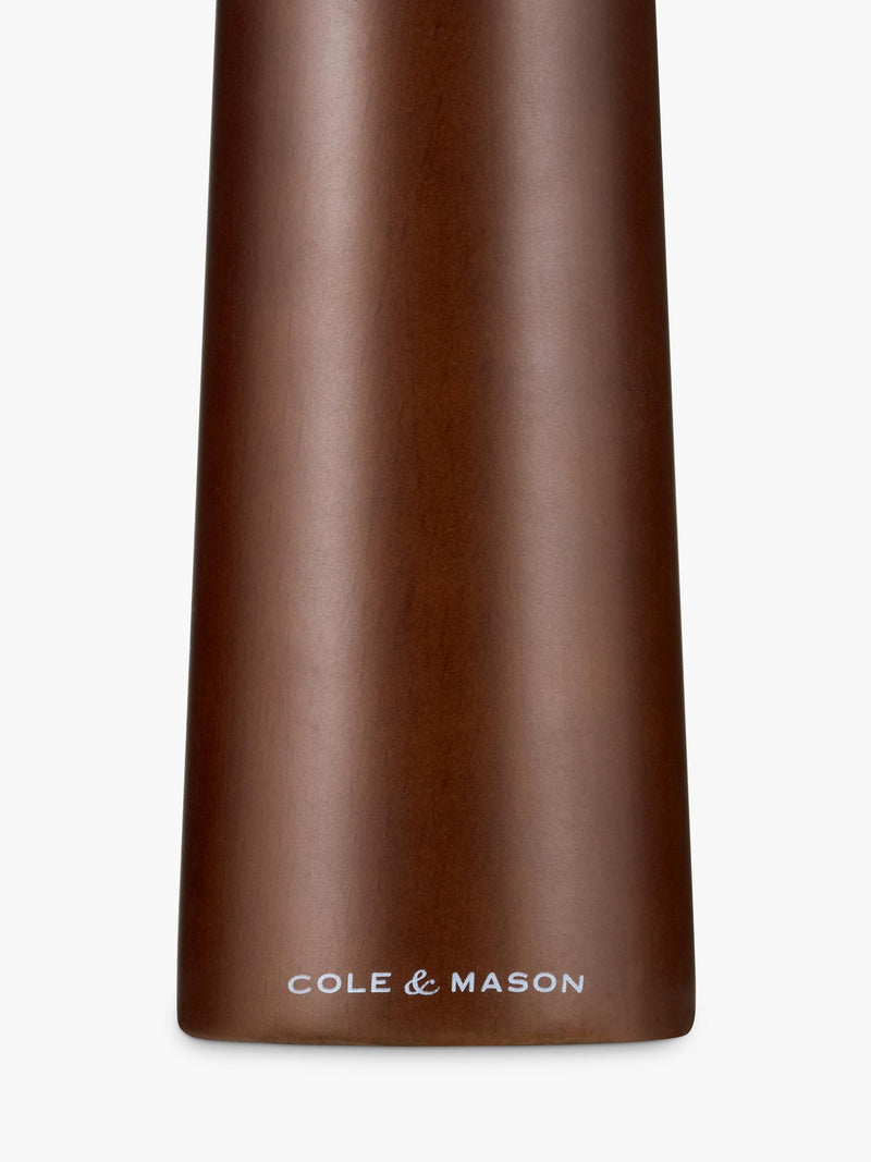 Cole & Mason Millbank salt mill brown 18cm, imported from the UK