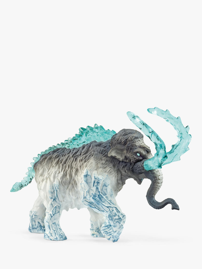 schleich Frost Mammoth action figure with ice crystal tusks, UK version