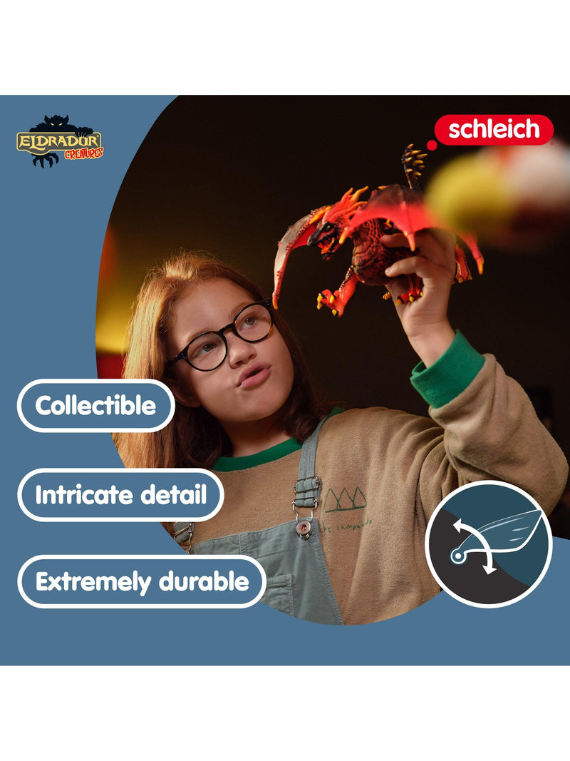 schleich Eldrador Creatures Lava Dragon action figure - British product