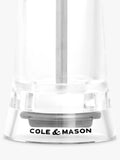 Cole & Mason Bromley salt and pepper mill set, UK version