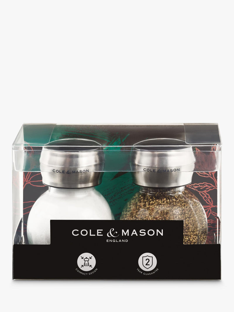 Cole & Mason salt pepper shaker set, imported from the UK