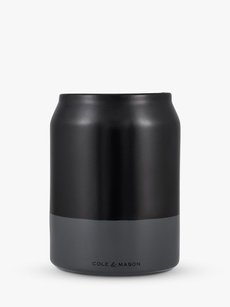 Cole & Mason ceramic utensil pot charcoal grey, imported from the UK