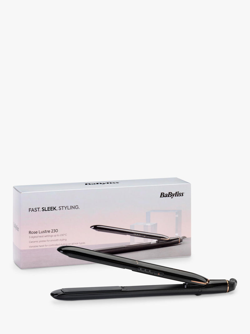 BaByliss hair straightener Rose Lustre 230, UK version