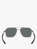 Scuderia Ferrari square sunglasses 57mm silver/grey - British product