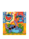 Disney Stitch 3 in a Box jigsaw puzzle set, 49 pieces - British product