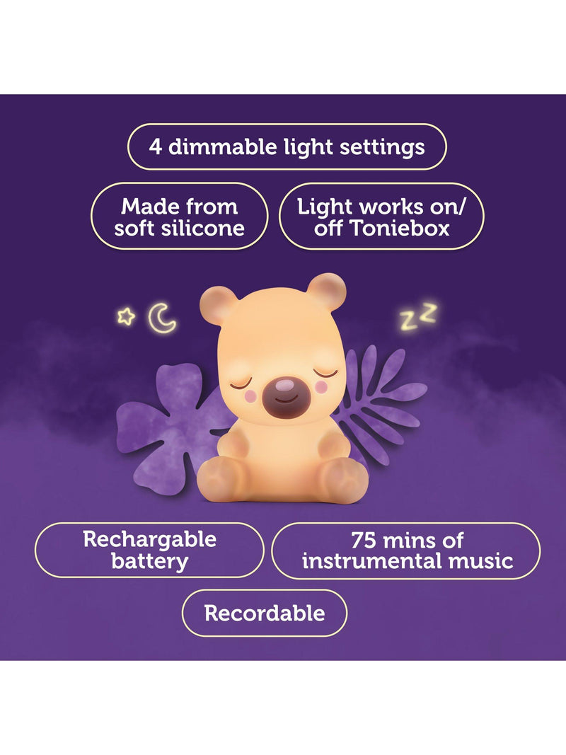 tonies Sleepy Bear night light toy (British brand)