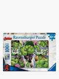 Ravensburger Marvel Hulk XXL jigsaw puzzle 100 pieces, UK version