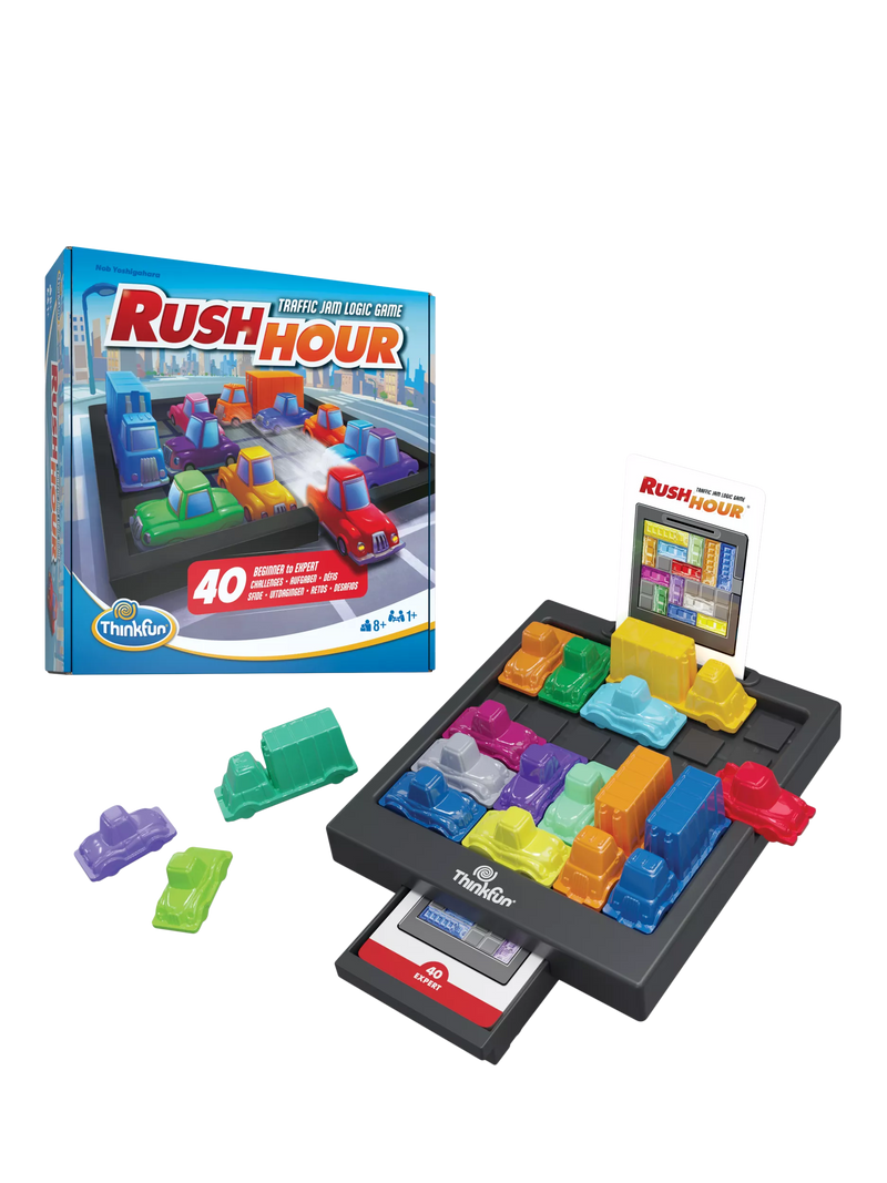 Ravensburger Rush Hour traffic jam logic puzzle game, UK version