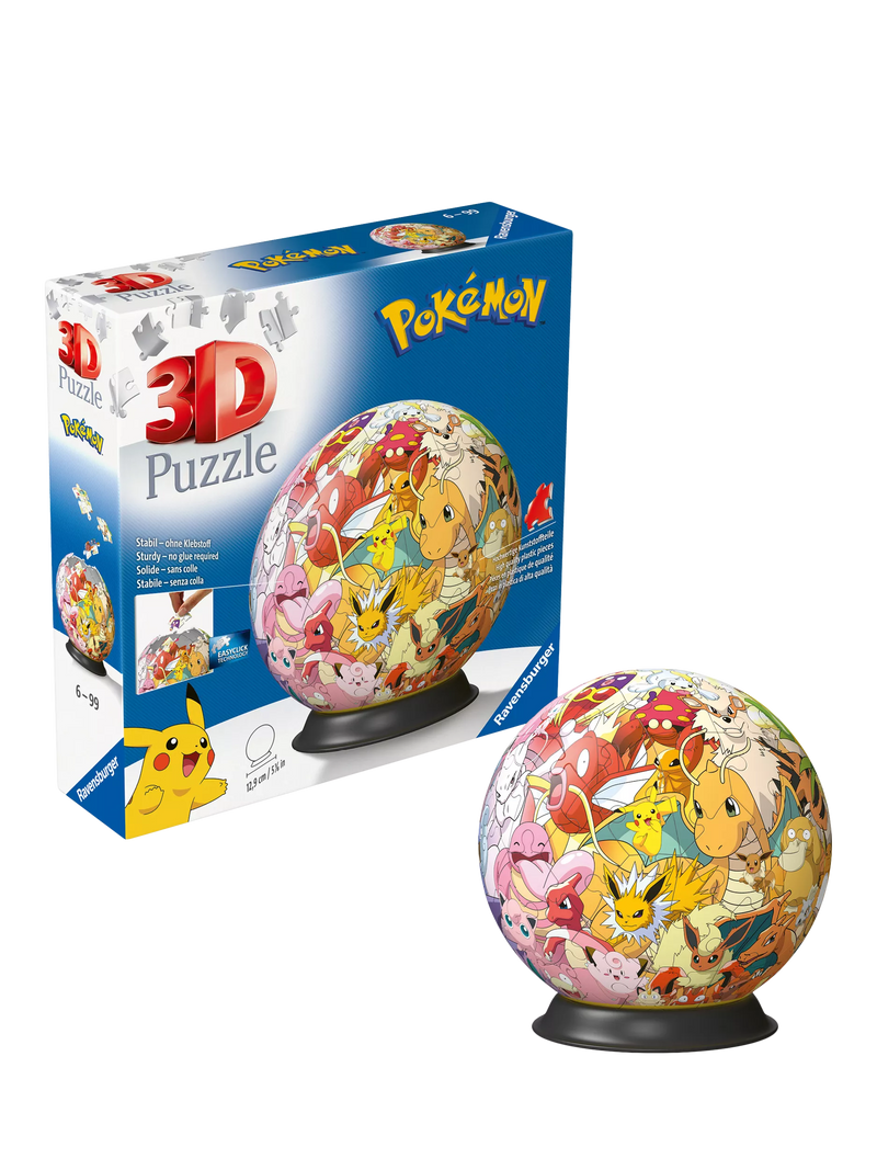 Ravensburger Pokemon 3D jigsaw puzzle 72 pieces, UK version