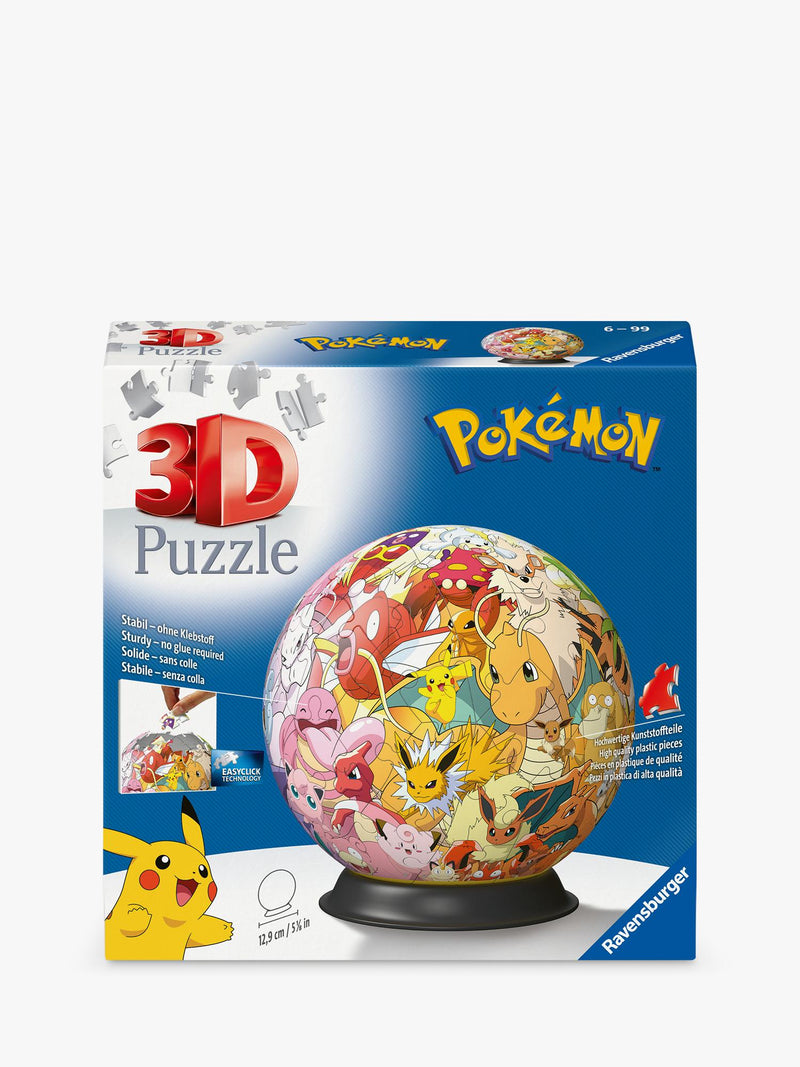 Ravensburger Pokemon 3D jigsaw puzzle 72 pieces, UK version