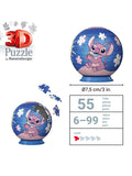 Ravensburger 3D jigsaw puzzle Stitch Angel Scrump 54 pieces, UK version
