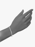 Mogul trilogy diamond bracelet 9ct white gold, UK version