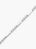 Mogul trilogy diamond bracelet 9ct white gold, UK version