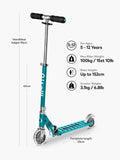 Micro Scooters Sprite Foldable LED Scooter, imported from the UK