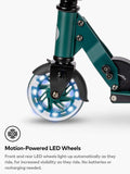 Micro Sprite Eco LED scooter green - British product