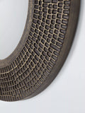 John Lewis Autumn Fusion round wall mirror 65cm antique brass - British product