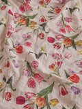 By Hope linen tablecloth tulips 250 x 143cm, imported from the UK