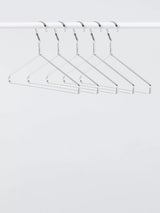 John Lewis John Lewis Chrome Finish Clothes Hanger, Set of 5- Buy online at McGrocer