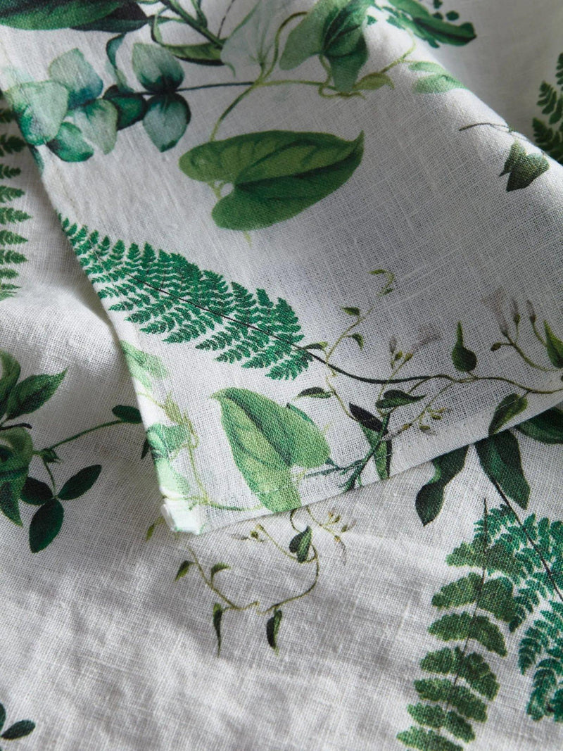 By Hope linen napkin Green/Multi 45cm x 45cm, imported from the UK