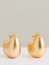 John Lewis Reiss Calla Curve Scoop Earrings- Buy online at McGrocer