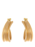Reiss Flavia Fluid hoop earrings gold toned (British brand)