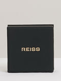 Reiss Mason Molten drop earrings gold large - British product
