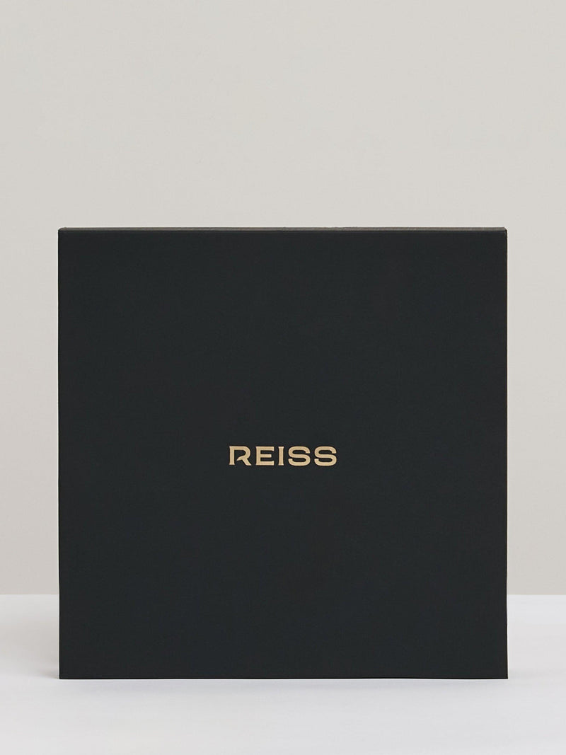 Reiss Poppy curve choker gold tone (British brand)