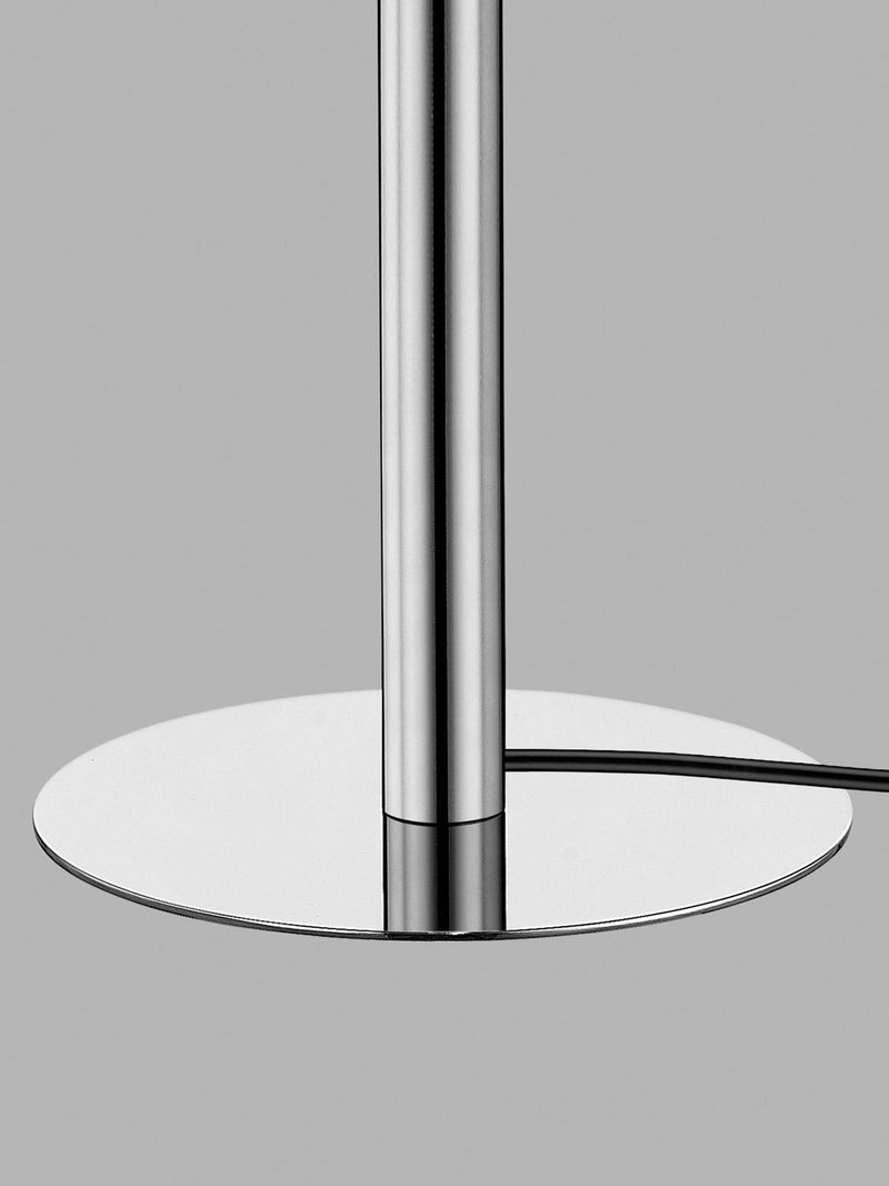 John Lewis Swivel chrome effect table lamp, UK version