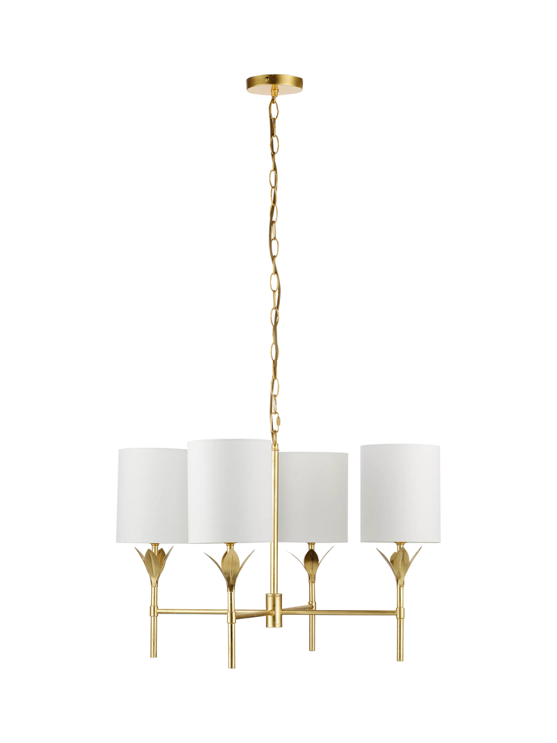 John Lewis 4 arm brass chandelier ceiling light UK version